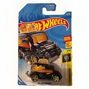 Hot Wheels Experimotors 1/10 Roller Toaster 24/250 Best For Track Black